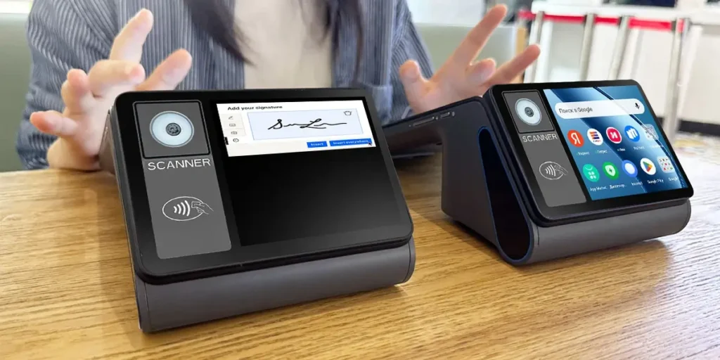 ePoS मशीन और बायोमेट्रिक