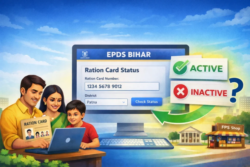 कैसे जांचें EPDS बिहार राशन कार्ड सक्रिय है या नहीं 2026 में