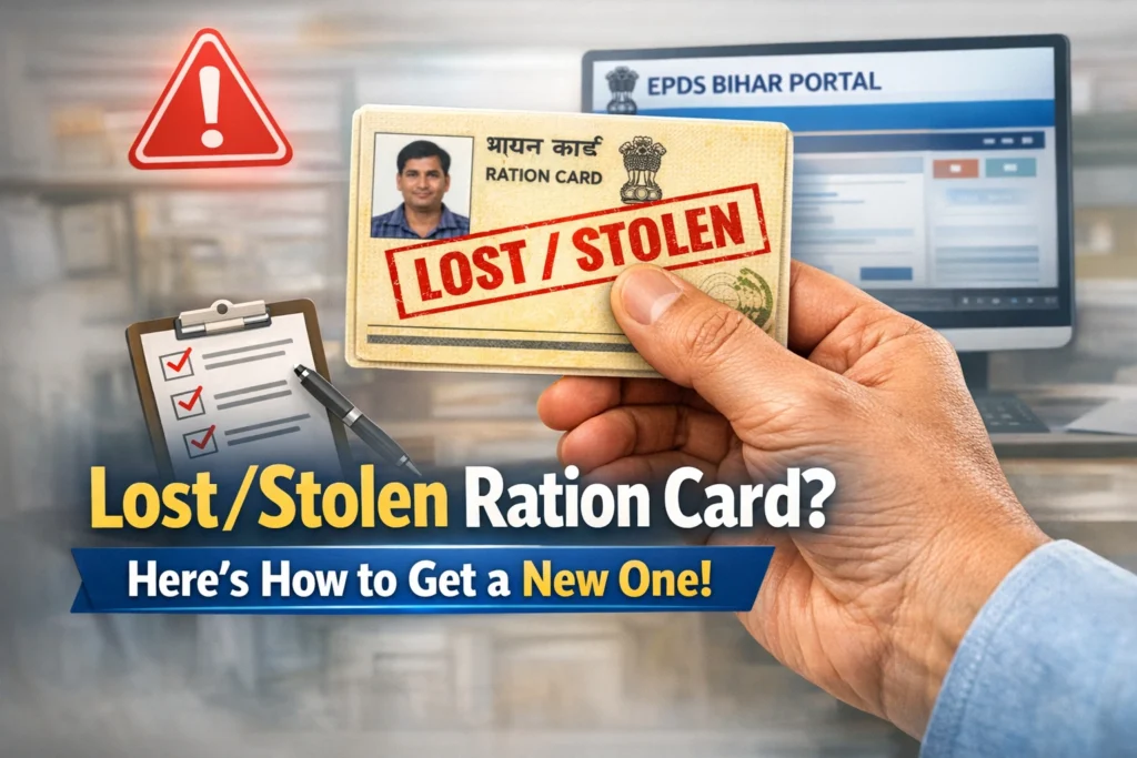 राशन कार्ड खो जाने या चोरी होने पर कैसे प्राप्त करें EPDS?