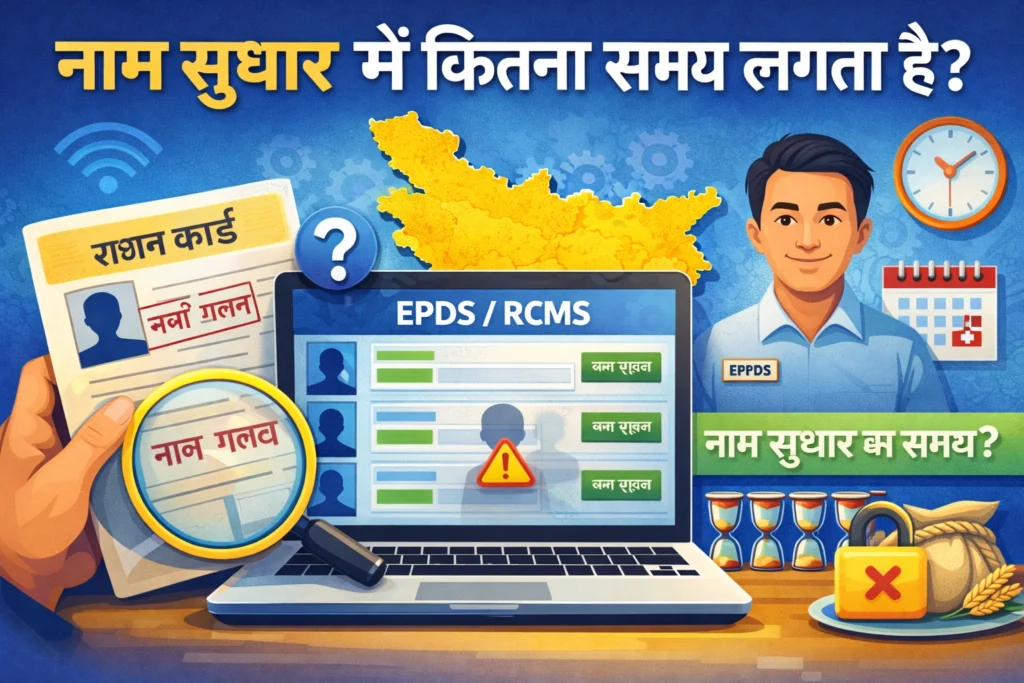 EPDS RCMS में सदस्य न दिखें तो राशन लाभ रुके – 2026 गाइड अब!